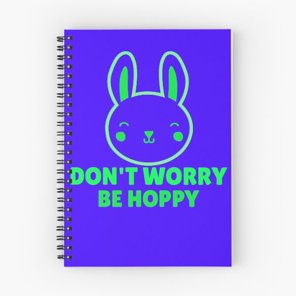 Item preview, Don't Worry, Be Hoppy! designed and sold by SquishStitches.