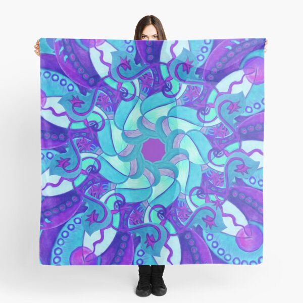 Exploding Spiral Scarf