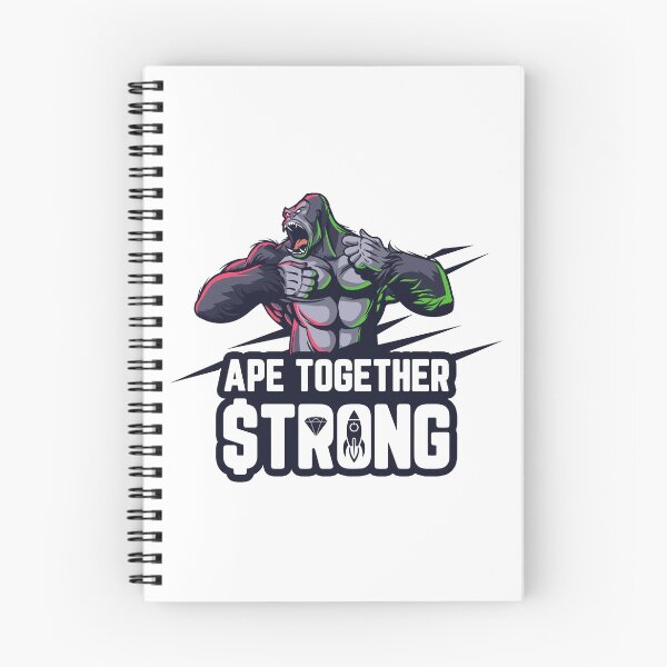 Item preview, Ape Together Strong - GME Meme designed and sold by BeerBro-Designs.