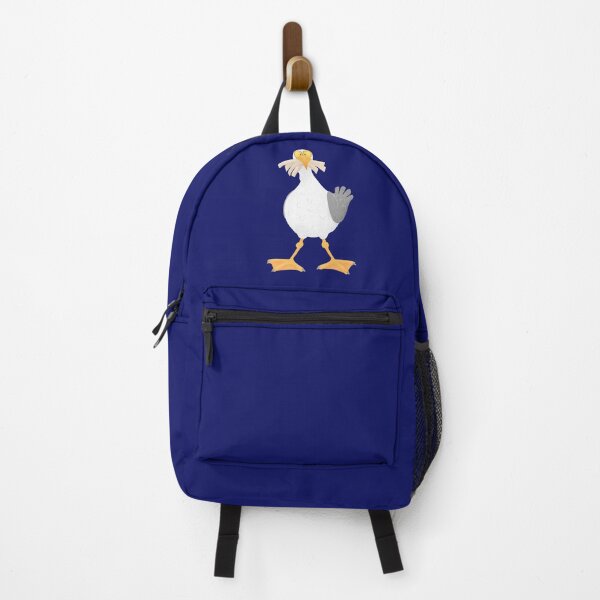 Item preview, Funny seagull with French fries cartoon  designed and sold by FrogFactory.