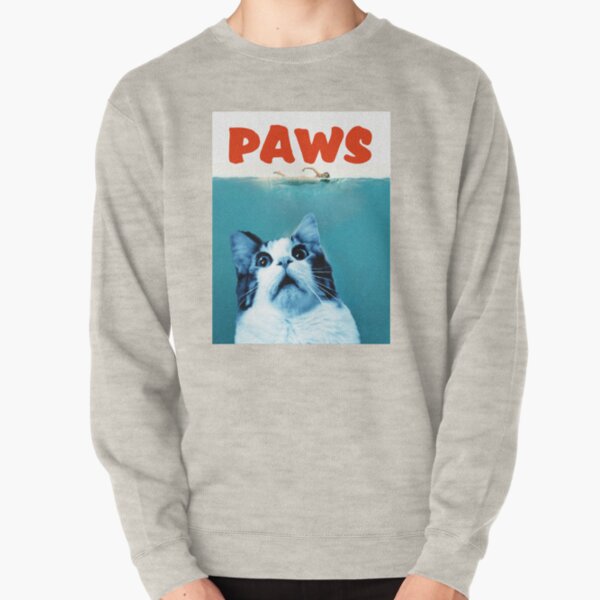 Paws cheap sweatshirt jaws