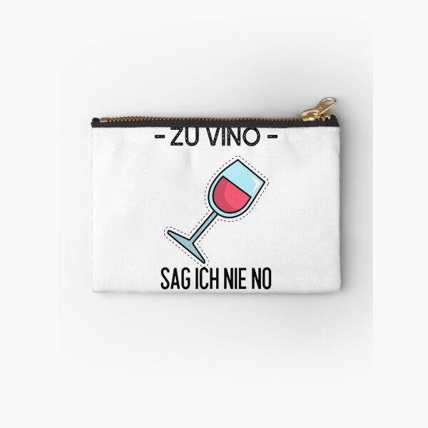 Item preview, Zu vino sag ich nie no designed and sold by max-art-lvl.