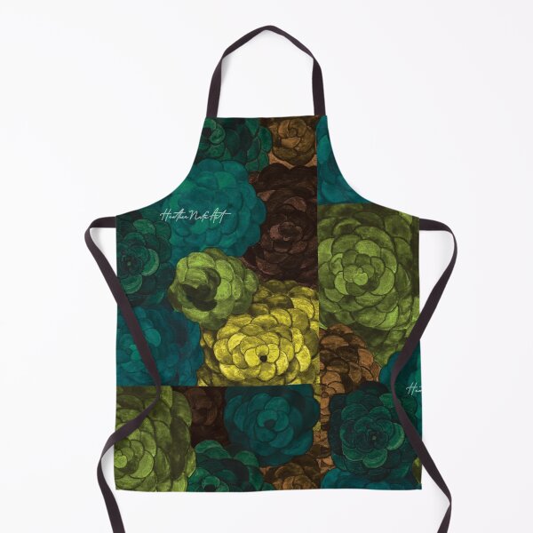 Item preview, Brown and Blue Watercolor Flowers designed and sold by HeatherNafeArt.