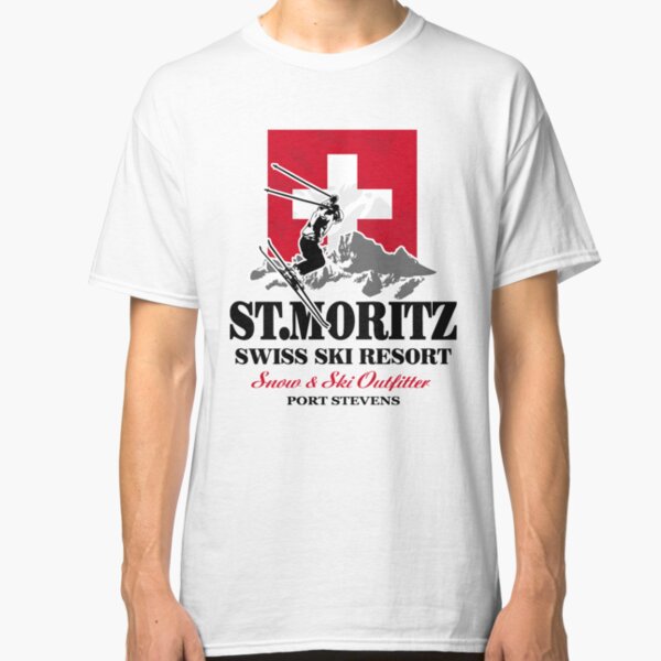 Ski Logo T Shirts Redbubble - roblox snow resort ice maze