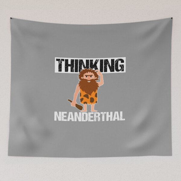 Item preview, Thinking Neanderthal  designed and sold by Realme9876.