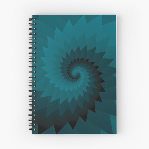 Item preview, Spiral dark green pattern designed and sold by myseptember18th.