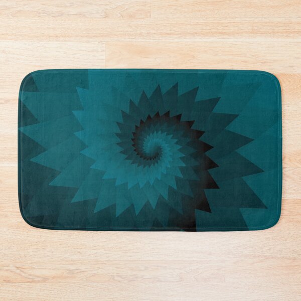 Item preview, Spiral dark green pattern designed and sold by myseptember18th.