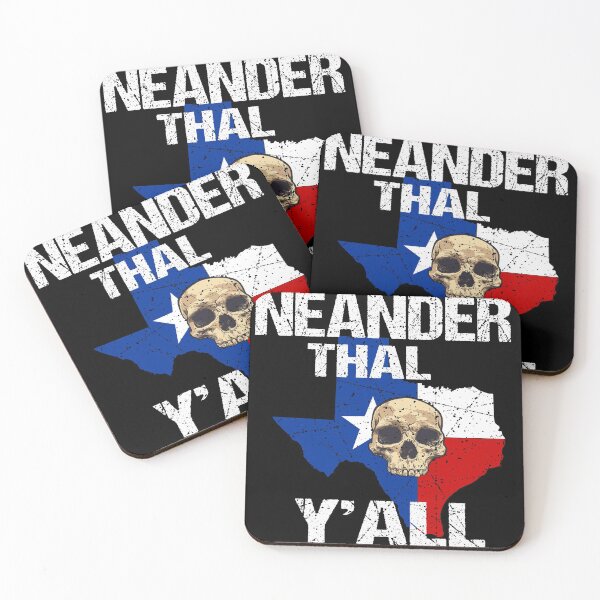 Item preview, Texas Neanderthal Distressed Look  designed and sold by Realme9876.
