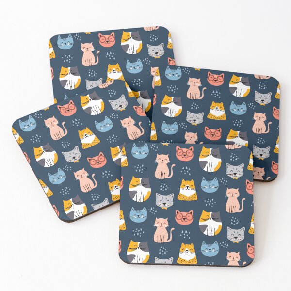Item preview, Cute cat pattern design designed and sold by della95.