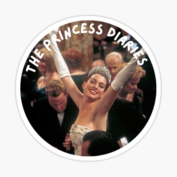 Princess Diaries Sticker For Sale By Sluggishsloth Redbubble