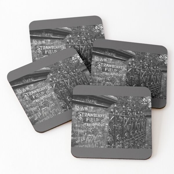 Item preview, Strawberry Fields Black & White designed and sold by KevinTPerry.