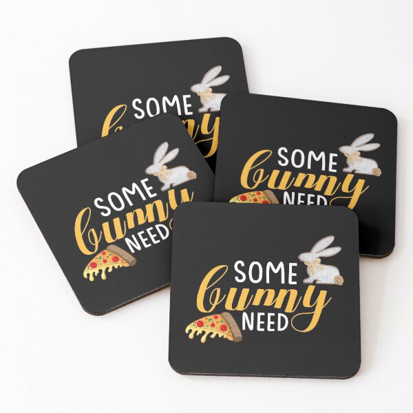 Item preview, Some bunny need pizza designed and sold by storefoxmix.
