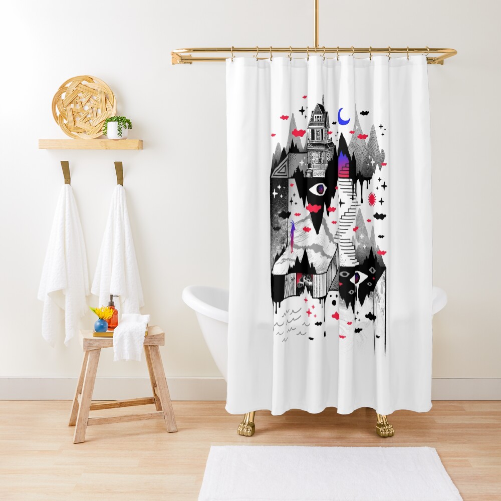 Abysm Shower Curtain