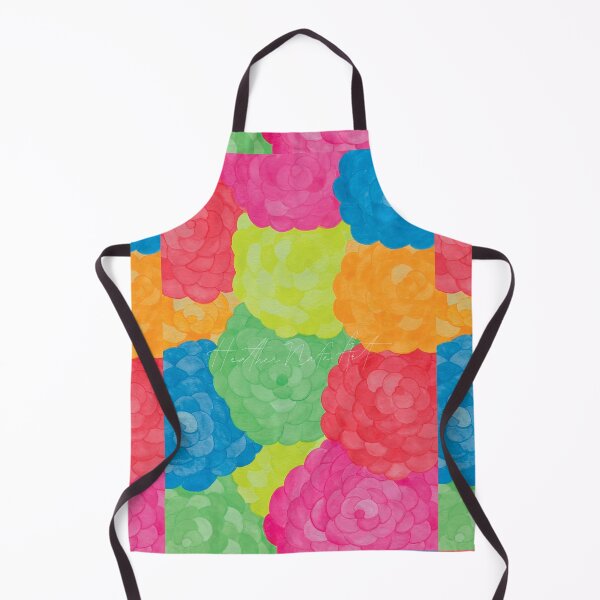 Item preview, Neon Watercolor Flowers designed and sold by HeatherNafeArt.
