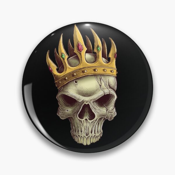 Item preview, Crowned skull designed and sold by Szilk.