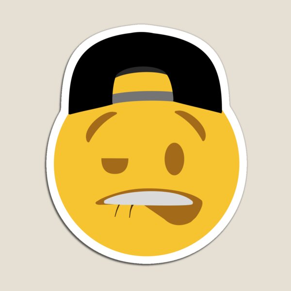 Chad Emoji Greeting Card for Sale by narcocynic