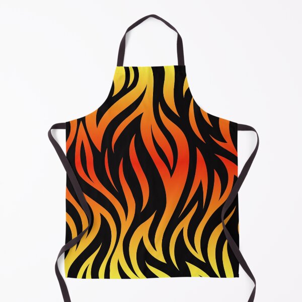 Item preview, Vibrant fire zebra flames designed and sold by TheArtDesk.