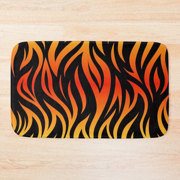 Item preview, Vibrant fire zebra flames designed and sold by TheArtDesk.