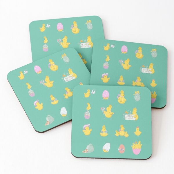 Item preview, Easter Chicks Sticker Pack - Cute Chickens and Eggs designed and sold by TheKingdomAttic.