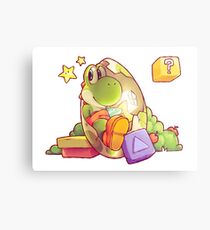 Tetris Attack Metal Print