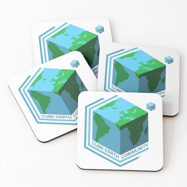 Item preview, Cube Earth Community designed and sold by CuriousCurios.