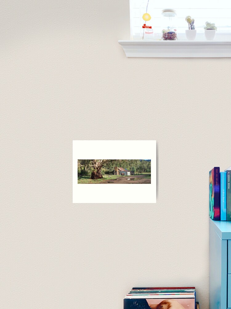 Thumbnail 2 of 3, Art Print, Frys Hut, Howqua Hills, Australia designed and sold by Chockstone.