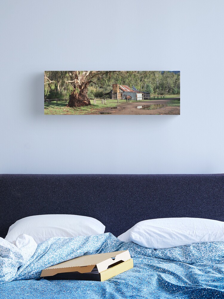 Thumbnail 2 of 3, Canvas Print, Frys Hut, Howqua Hills, Australia designed and sold by Chockstone.