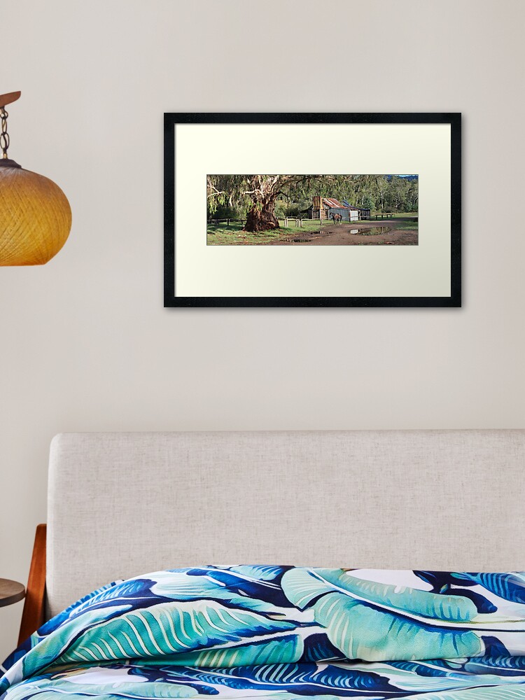 Thumbnail 2 of 7, Framed Art Print, Frys Hut, Howqua Hills, Australia designed and sold by Chockstone.