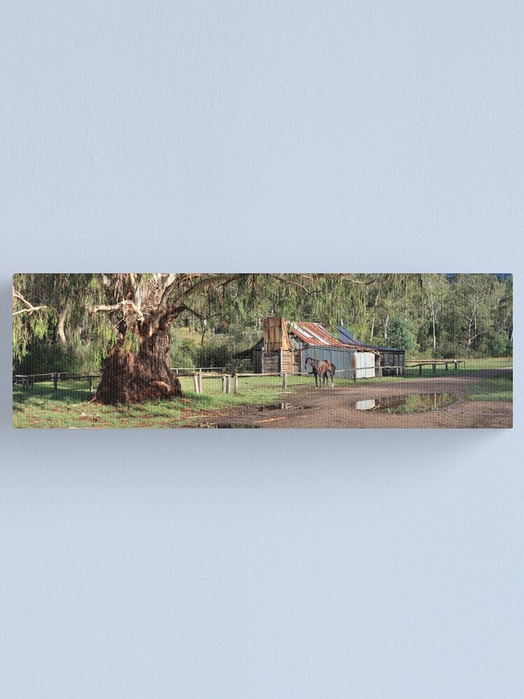 Thumbnail 1 of 3, Canvas Print, Frys Hut, Howqua Hills, Australia designed and sold by Chockstone.