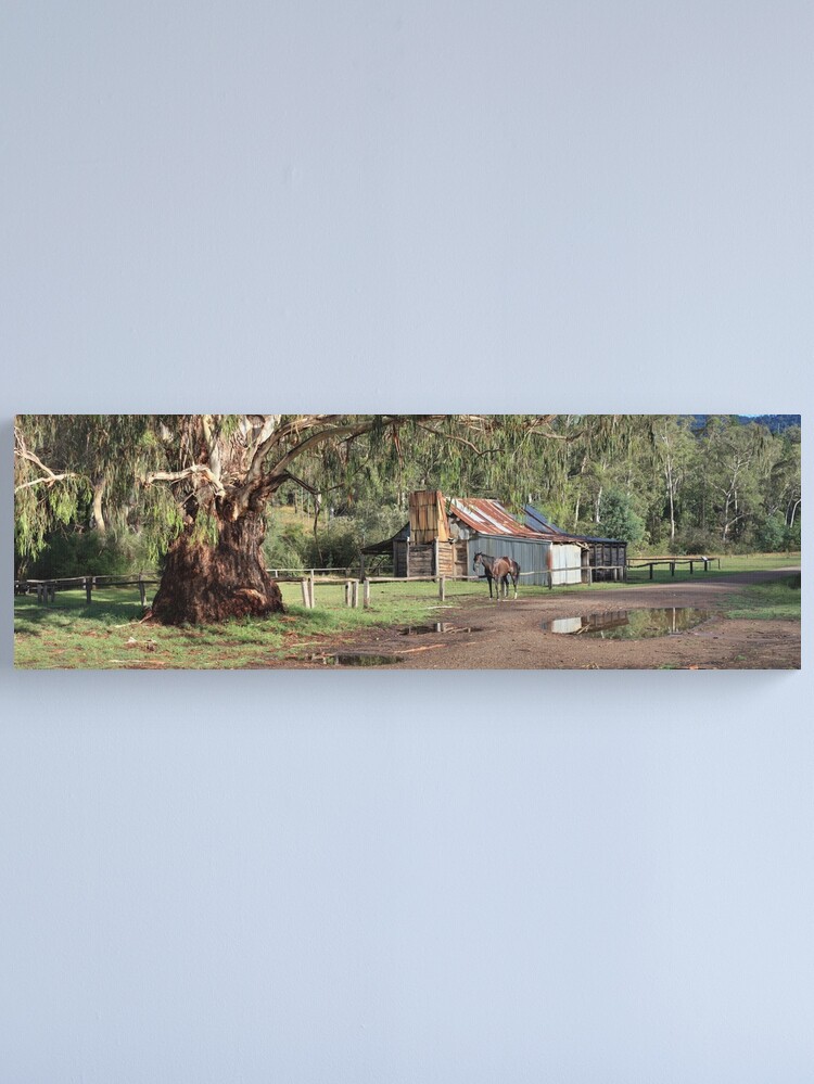 Thumbnail 1 of 3, Canvas Print, Frys Hut, Howqua Hills, Australia designed and sold by Chockstone.