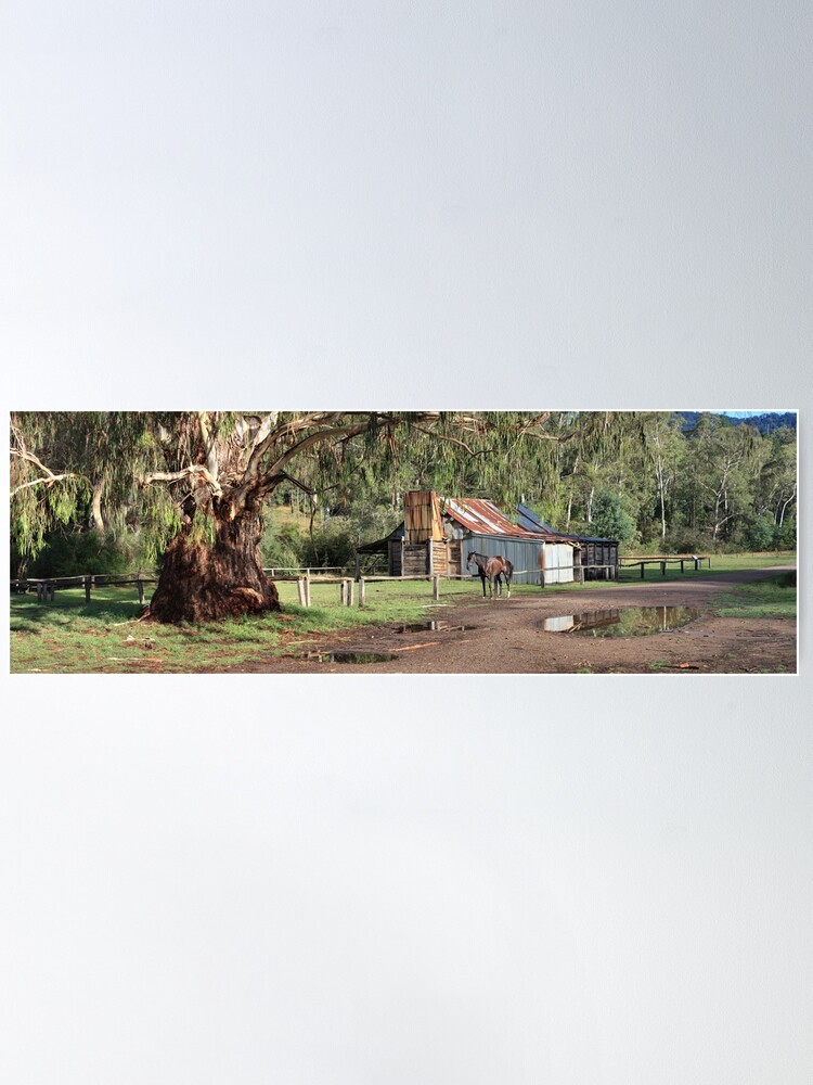 Thumbnail 1 of 3, Poster, Frys Hut, Howqua Hills, Australia designed and sold by Chockstone.