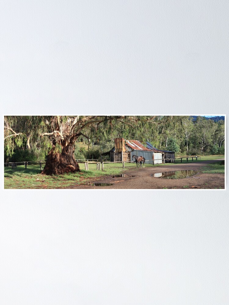 Thumbnail 1 of 3, Poster, Frys Hut, Howqua Hills, Australia designed and sold by Chockstone.