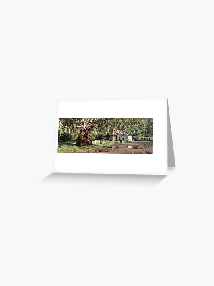 Thumbnail 1 of 2, Greeting Card, Frys Hut, Howqua Hills, Australia designed and sold by Chockstone.