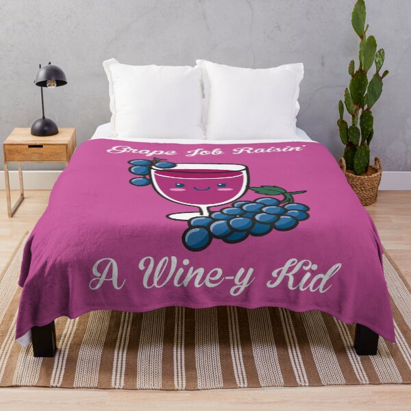 Item preview, Grape Job Raisin A Wine-y Kid Funny Mothers Day Wine Mom Pun designed and sold by gkao.
