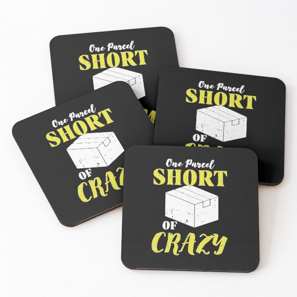 Item preview, One Parcel Short Of Crazy, gifts for mailman shirt designed and sold by Skechers7654.