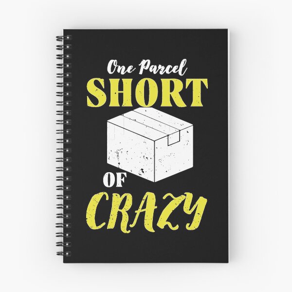 Item preview, One Parcel Short Of Crazy, gifts for mailman shirt designed and sold by Skechers7654.