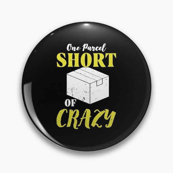 Item preview, One Parcel Short Of Crazy, gifts for mailman shirt designed and sold by Skechers7654.