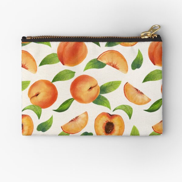 Peachy Peaches Zipper Pouch