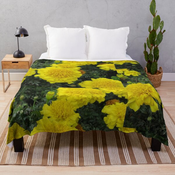 Item preview, Yellow marigold designed and sold by greentiger1.