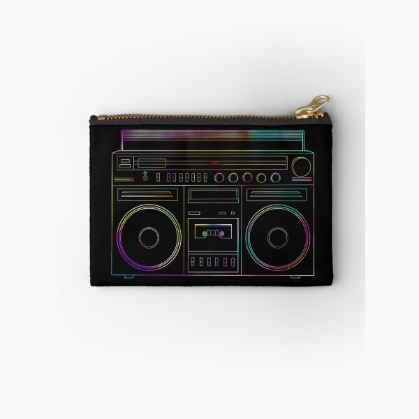 Item preview, Old School Retro Neon Outline Boombox  designed and sold by Deborah Camp.