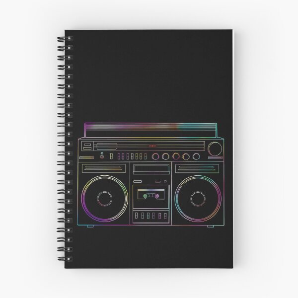 Item preview, Old School Retro Neon Outline Boombox  designed and sold by Deborah Camp.