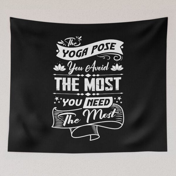 Item preview, The yoga pose you avoid the most, you need the most. designed and sold by Beefytee.