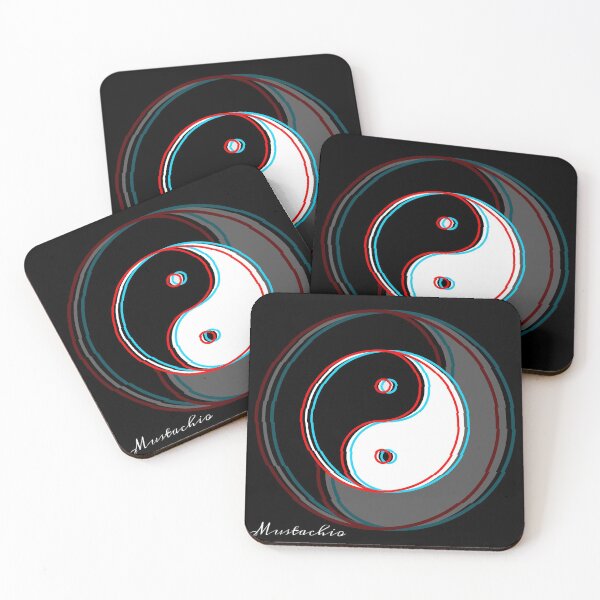 Item preview, Yin Yang Glitch designed and sold by Mustachio-Draws.