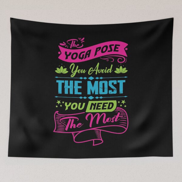 Item preview, The yoga pose you avoid the most, you need the most. designed and sold by Beefytee.