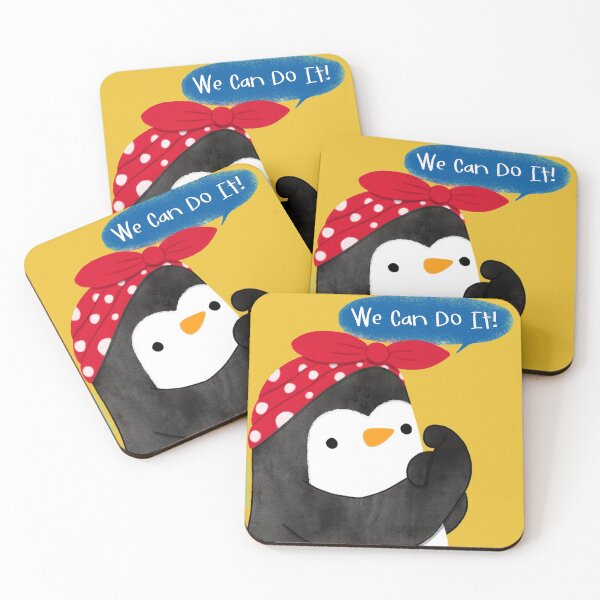 Item preview, Penguin Girl Power designed and sold by thepenguinsfamily.