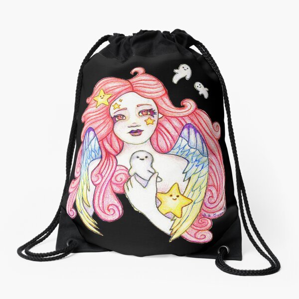 Angel Spirit Drawstring Bag
