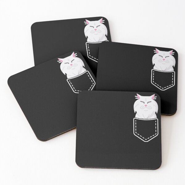 Item preview, Cute Pocket Cat designed and sold by EverythingKawai.