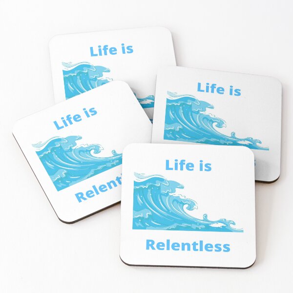 Item preview, Life Is Relentless designed and sold by Mothe3rd.