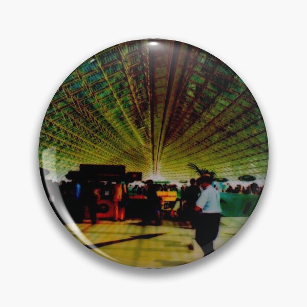 PARIS AIRPORT - CEILING by REKHA IYERN FE RECORDS CANADA Pin