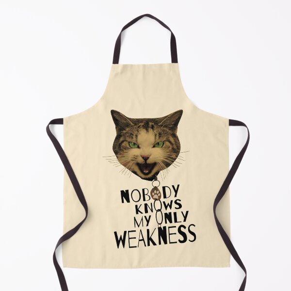 Item preview, Nobody knows my only weakness designed and sold by catnbloom.